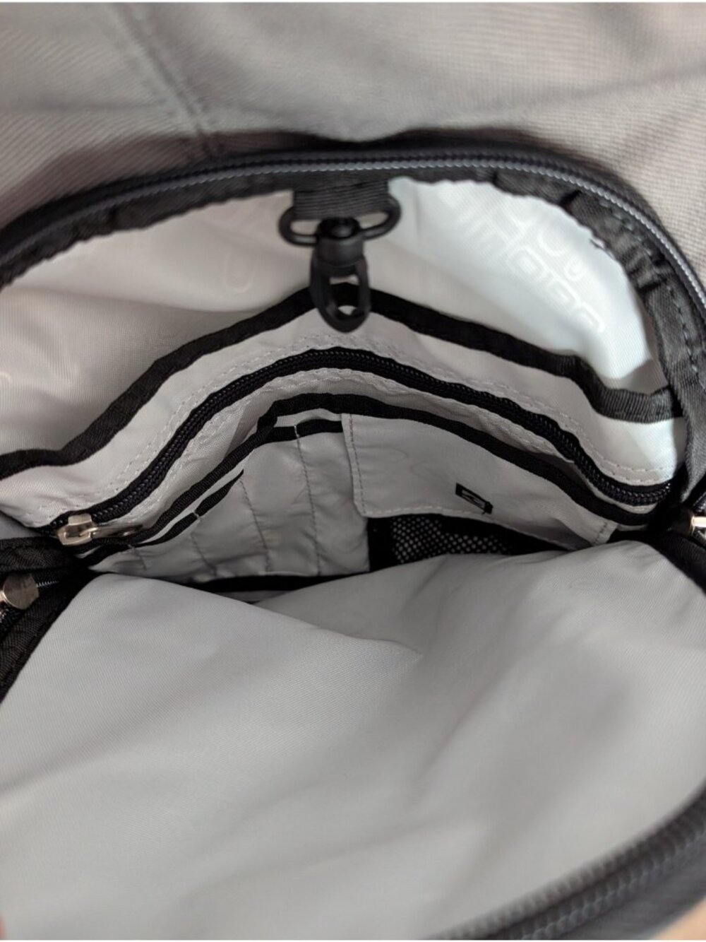 OGIO Techspecs Street Backpack Gray Black Laptop Sleeve Microsoft Advisor Bag - Picture 7 of 10